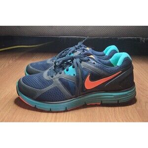 Nike Lunarglide 3 Lunarlon Fitsole Blue/Orange Running Shoes 8.5